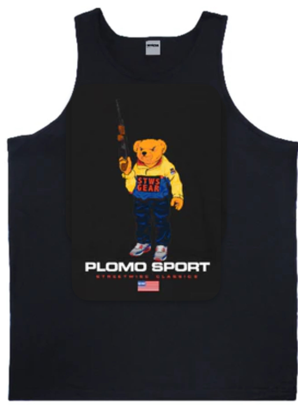 PLOMO SPORT BEAR TANK TOP
