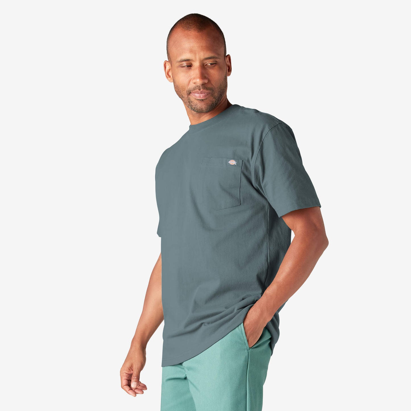 HEAVY WEIGHT POCKET TEE S/S-BM