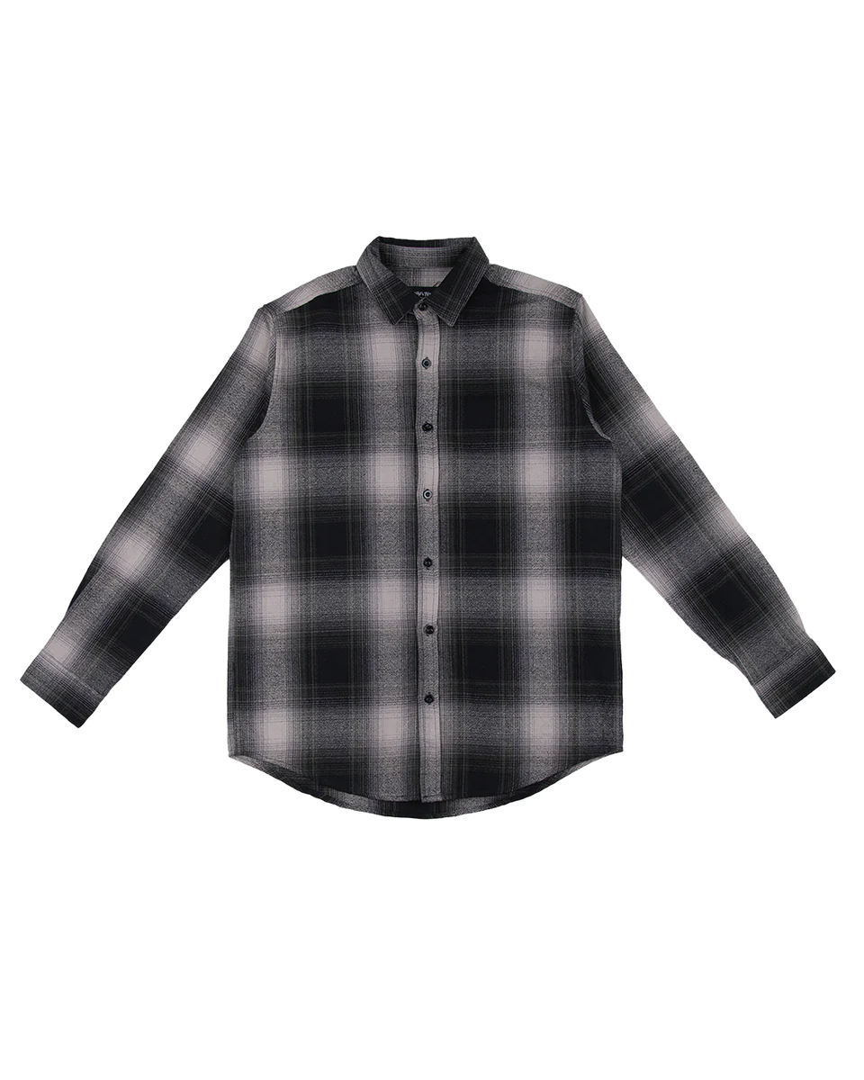 PLAID FLANNEL OVERSHIRT