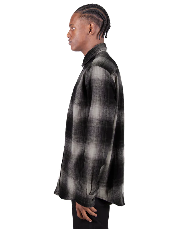 PLAID FLANNEL OVERSHIRT