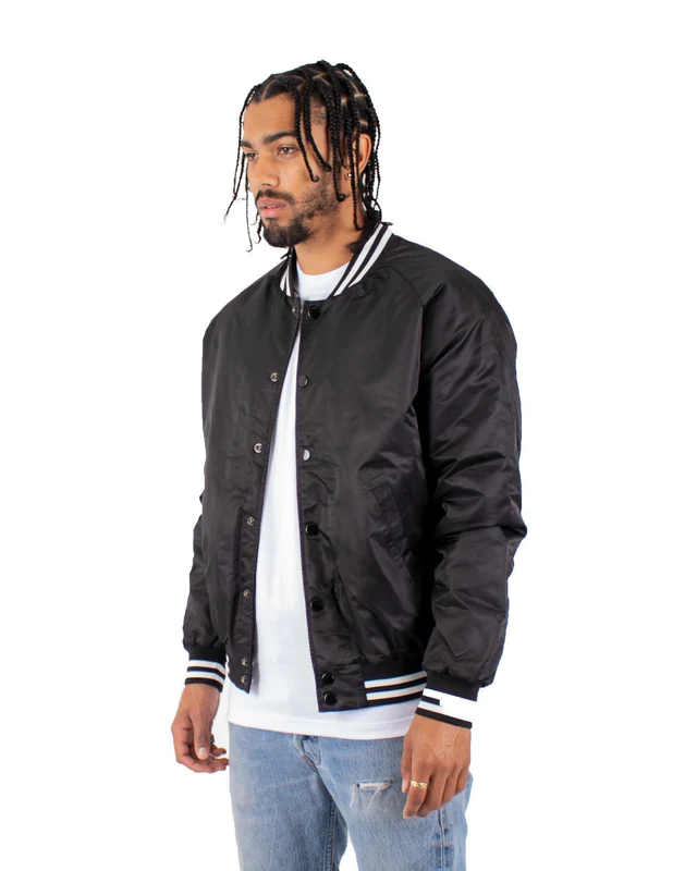 SHAKA VARSITY BOMBER JACKET