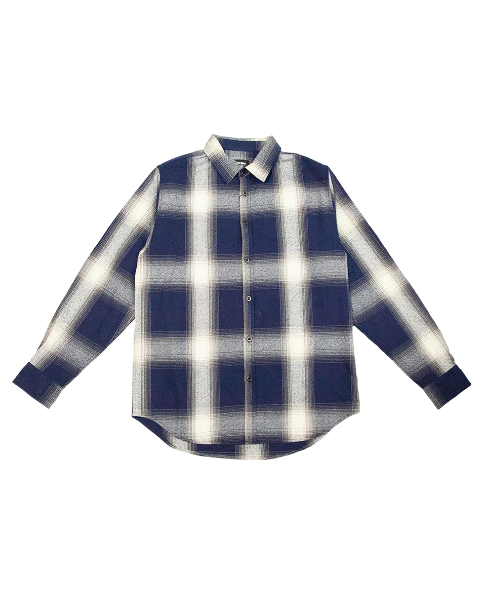 PLAID FLANNEL OVERSHIRT