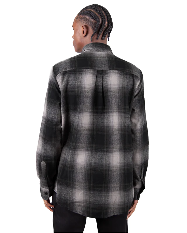 PLAID FLANNEL OVERSHIRT