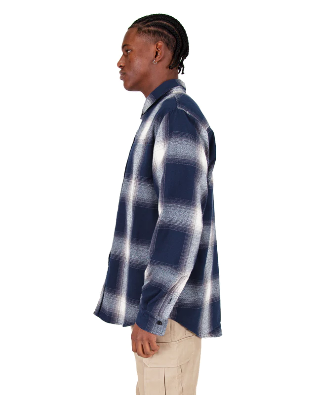 PLAID FLANNEL OVERSHIRT