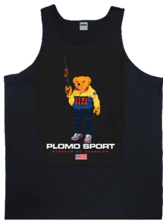 PLOMO SPORT BEAR TANK TOP