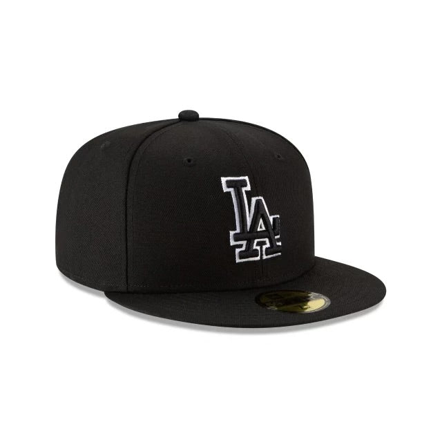 LOS ANGELES DODGERS 59FIFTY BLACK OUTLINE