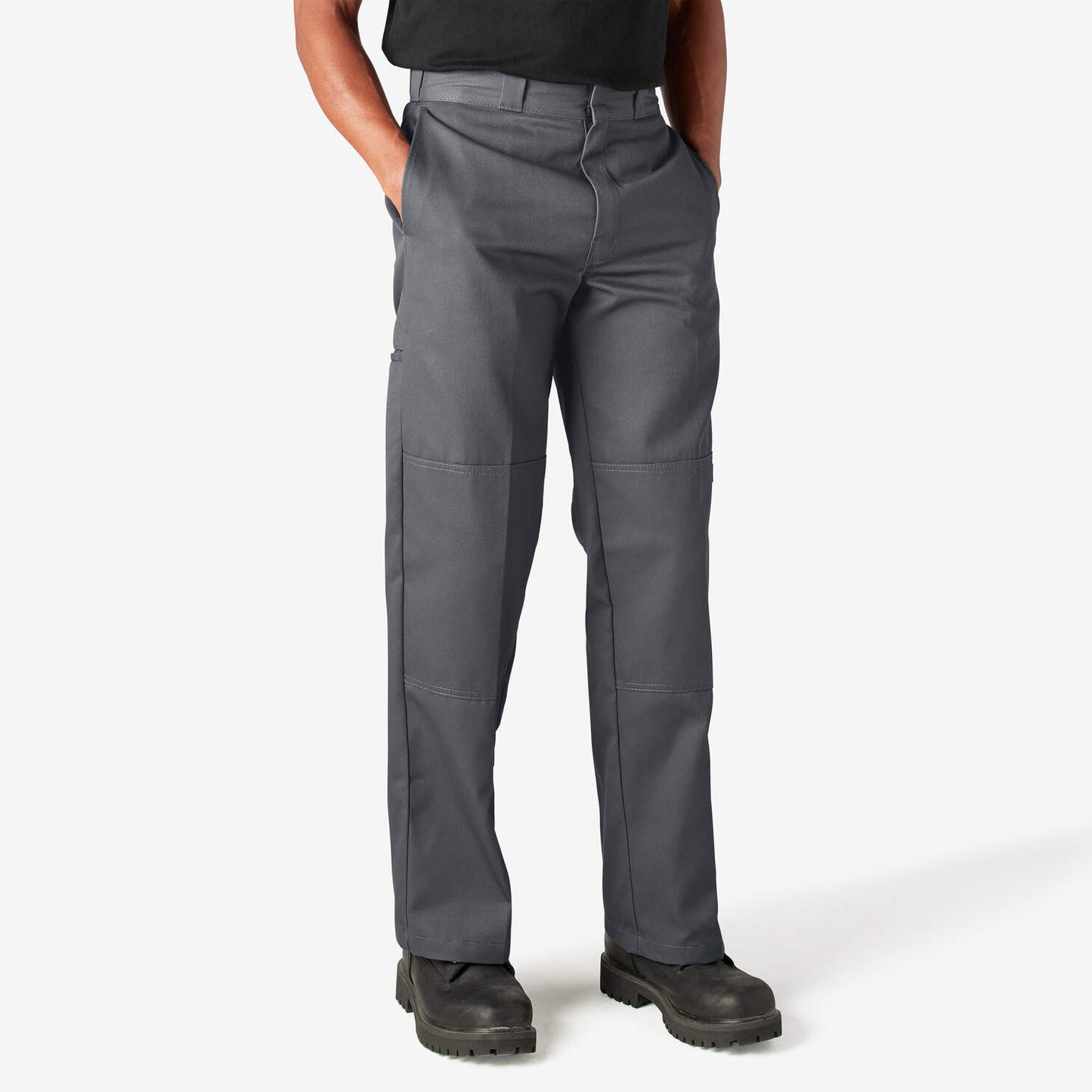 Loose Fit Double Knee Work Pants