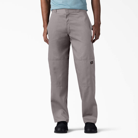 Loose Fit Double Knee Work Pants