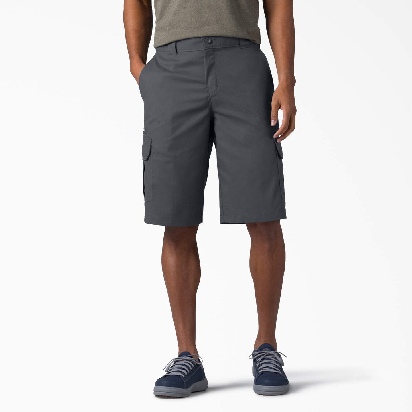 FLEX Relaxed Fit Cargo Shorts, 13"