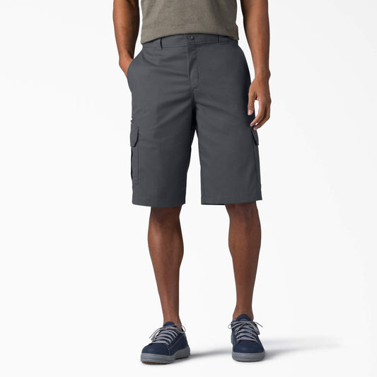 FLEX Relaxed Fit Cargo Shorts, 13"