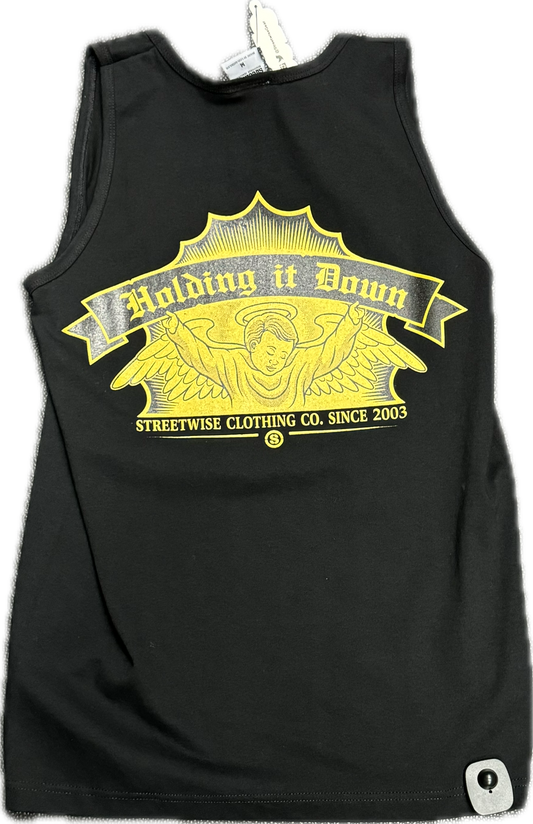 HOLDING IT DOWN TANK TOP