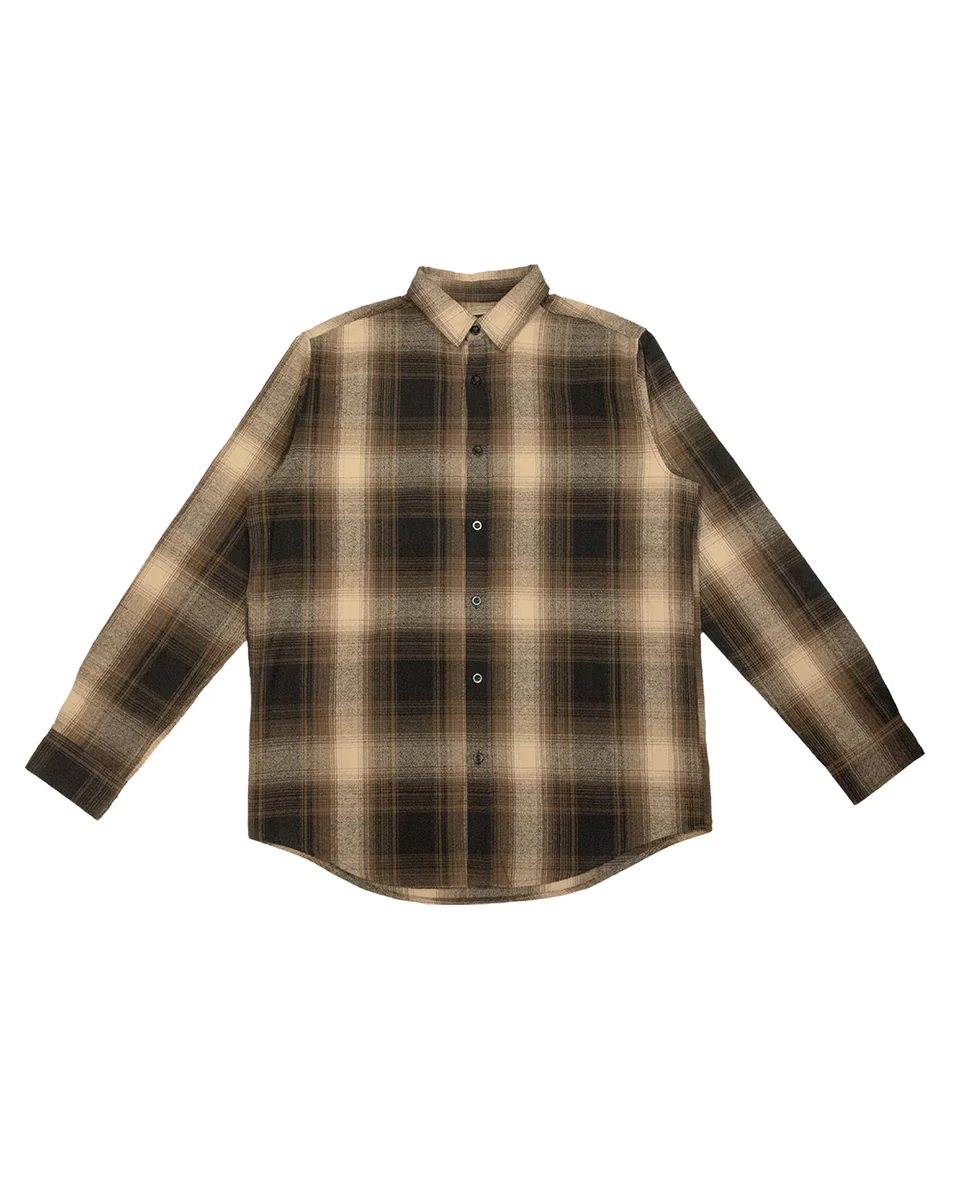 PLAID FLANNEL OVERSHIRT