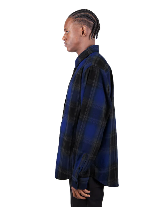 PLAID FLANNEL OVERSHIRT