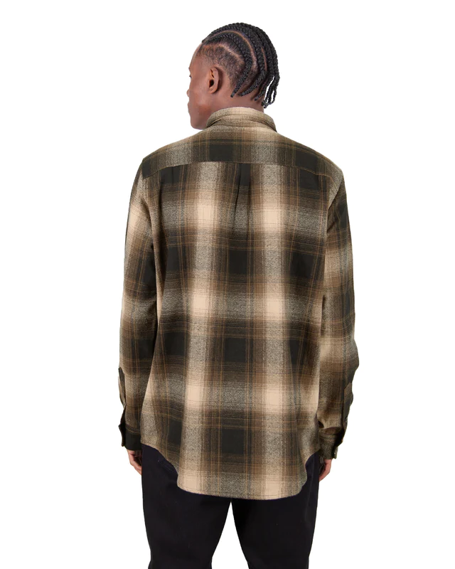 PLAID FLANNEL OVERSHIRT