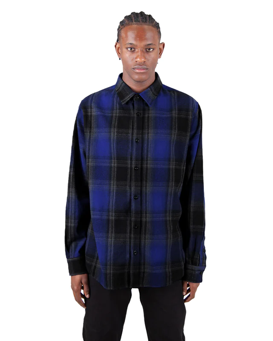 PLAID FLANNEL OVERSHIRT