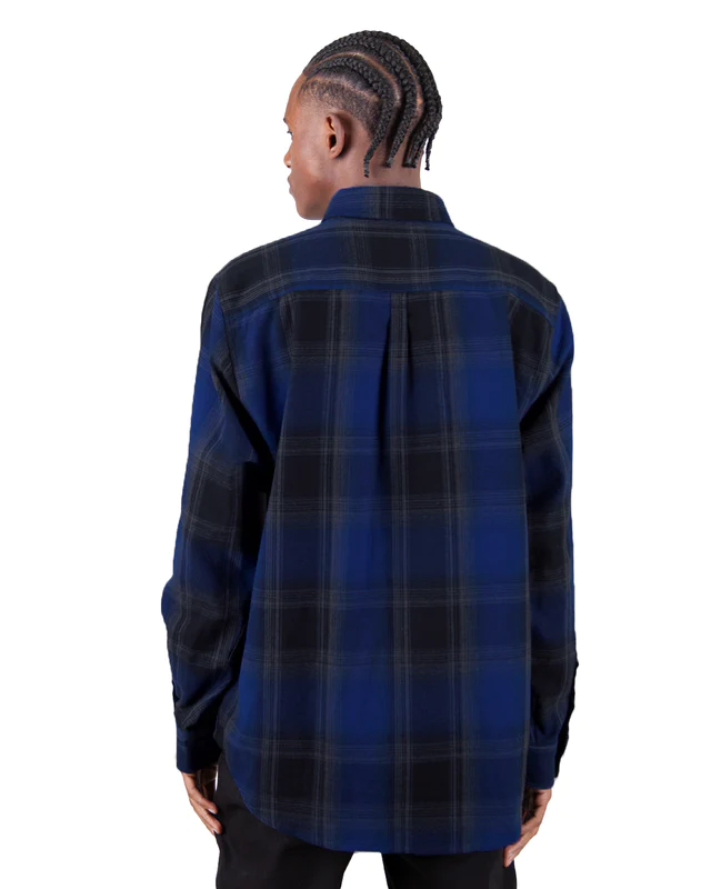 PLAID FLANNEL OVERSHIRT