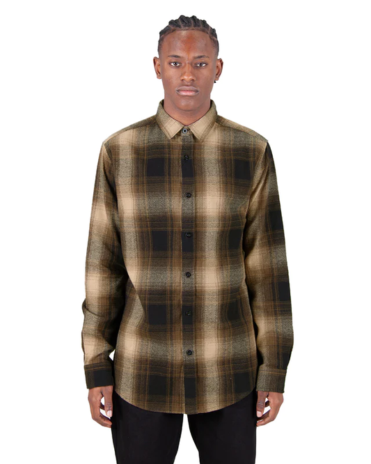 PLAID FLANNEL OVERSHIRT